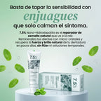 Pasta Dental Nano-Hidroxiapatita 7.5% · Sensibilidad y Esmalte