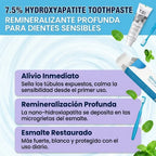 Pasta Dental Nano-Hidroxiapatita 7.5% · Sensibilidad y Esmalte