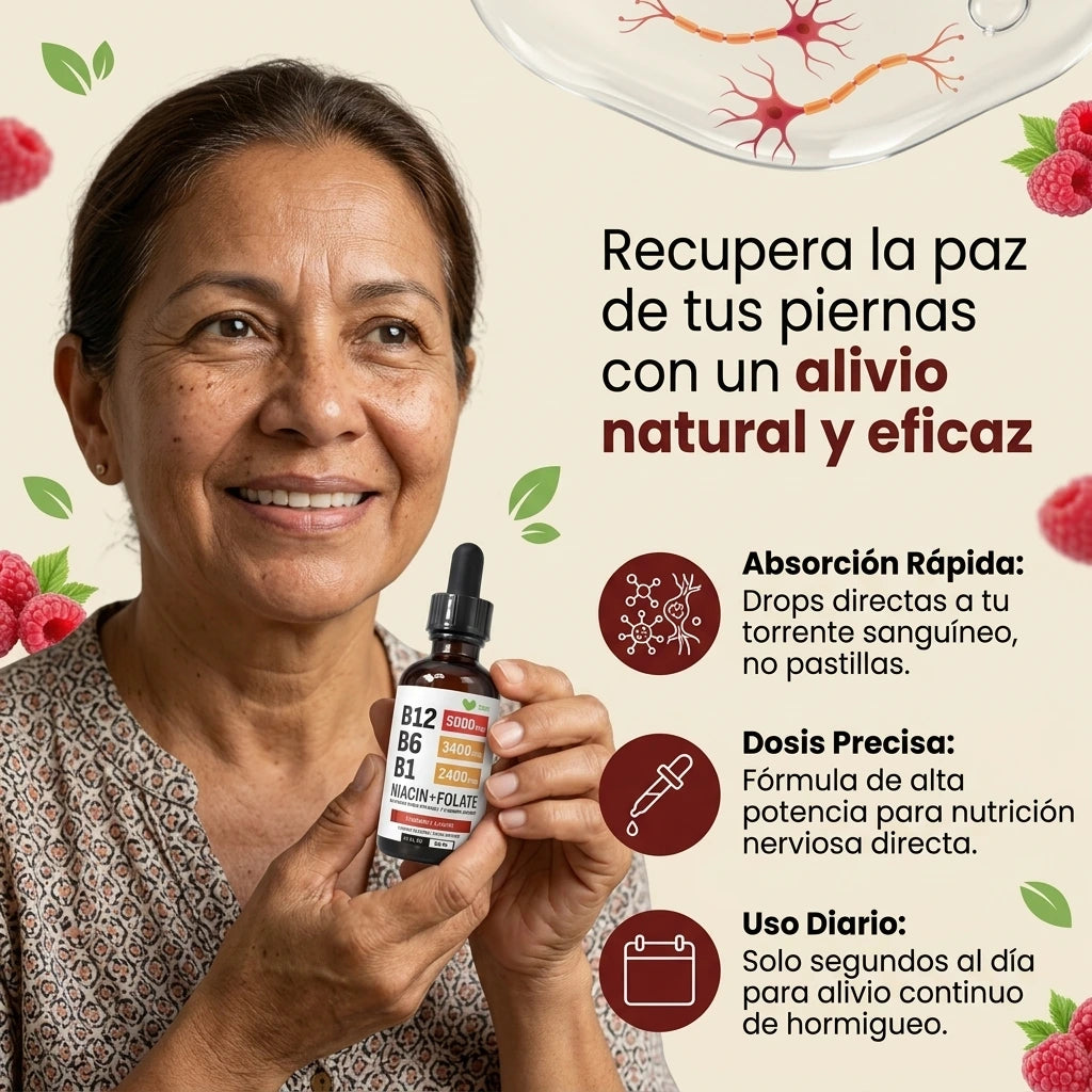 Complejo B12 Líquido · B12 + B6 + B1 Sublingual