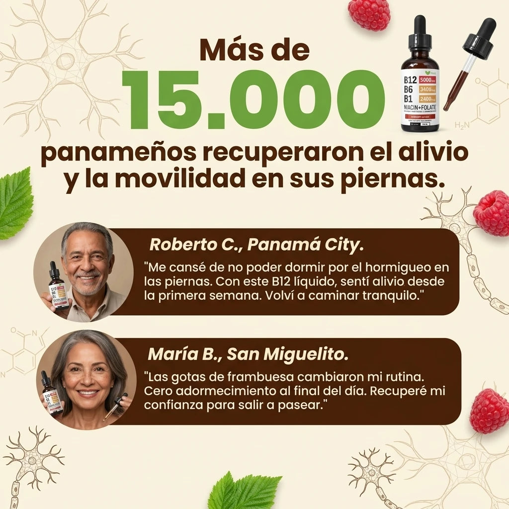 Complejo B12 Líquido · B12 + B6 + B1 Sublingual